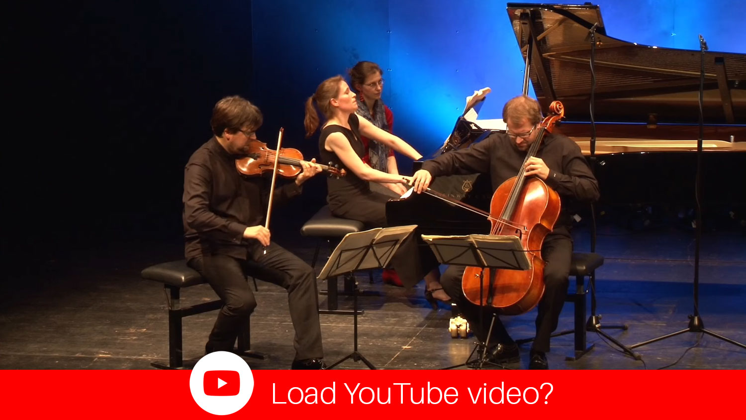 YouTube Video Morgenstern Trio - Ravel-Trio a minor